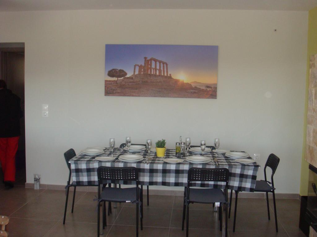 Sandra'S Sea View At Sounio ซูนิโอ ภายนอก รูปภาพ